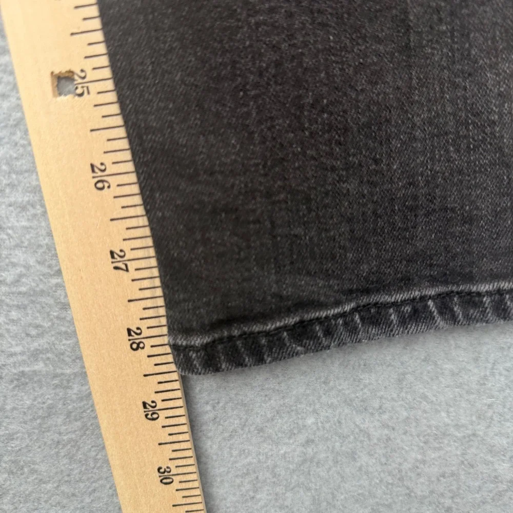 Mavi Jeans Zach Straight Leg Mens 33 Charcoal Gray Casual Faded Stretch Denim